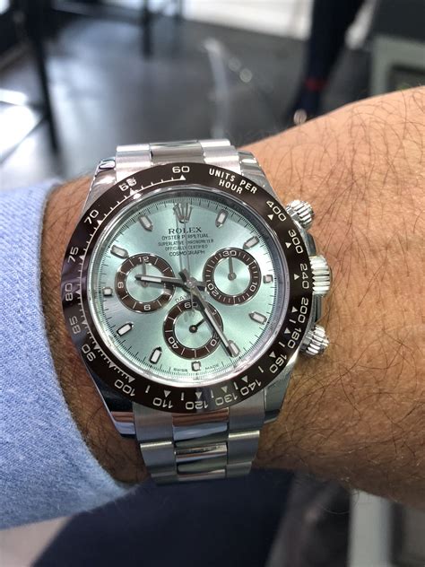 montre rolex daytona platine|Rolex platinum watches.